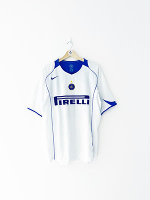 2004/05 Inter Milan Away Shirt Vieri #32 (L) 8/10