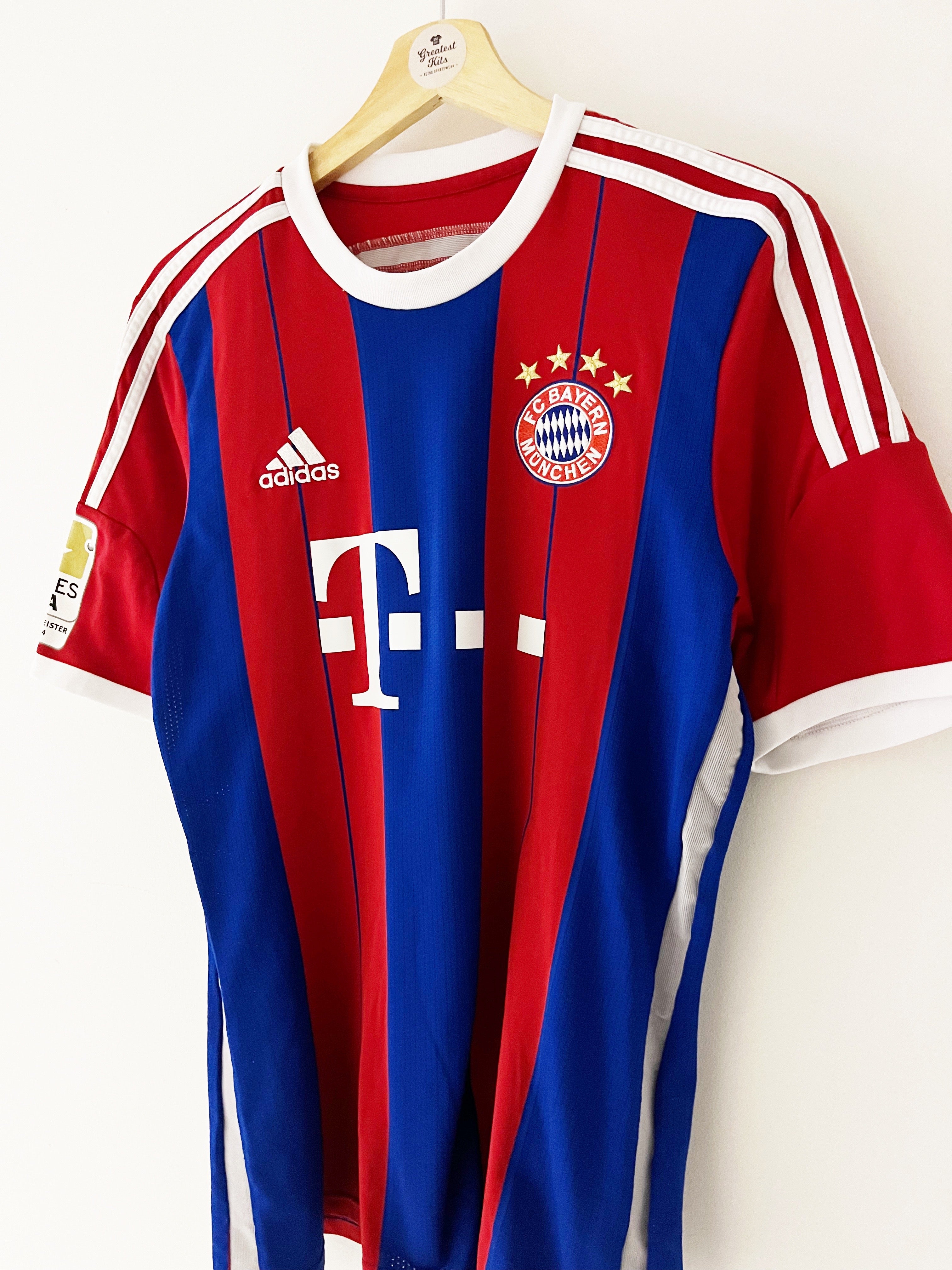 2014/15 Bayern Munich Home Shirt Lewandowski #9 (M) 9/10