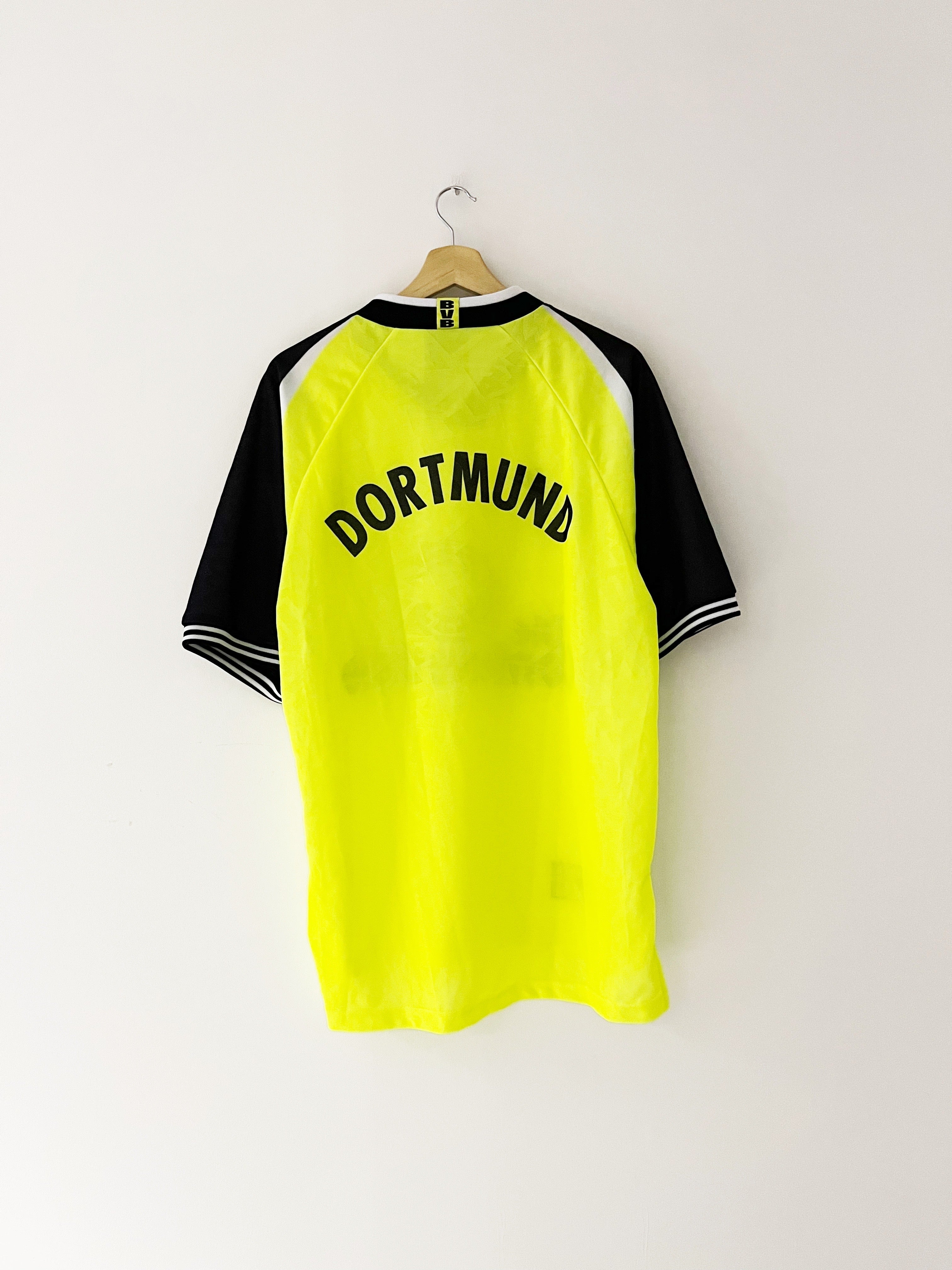 1995/96 Borussia Dortmund Home Shirt (L) 8.5/10