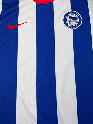 2008/09 Hertha Berlin *Player Issue* Home L/S Shirt (XL) 9.5/10