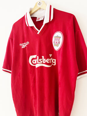 1996/98 Liverpool Home Shirt (L) 9/10
