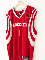 2003-06 Houston Rockets Reebok Road Jersey McGrady #1 (XL) 9/10