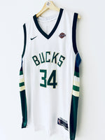 2017-23 Milwaukee Bucks Nike Association Jersey Antetokounmpo #34 (XL) 9/10