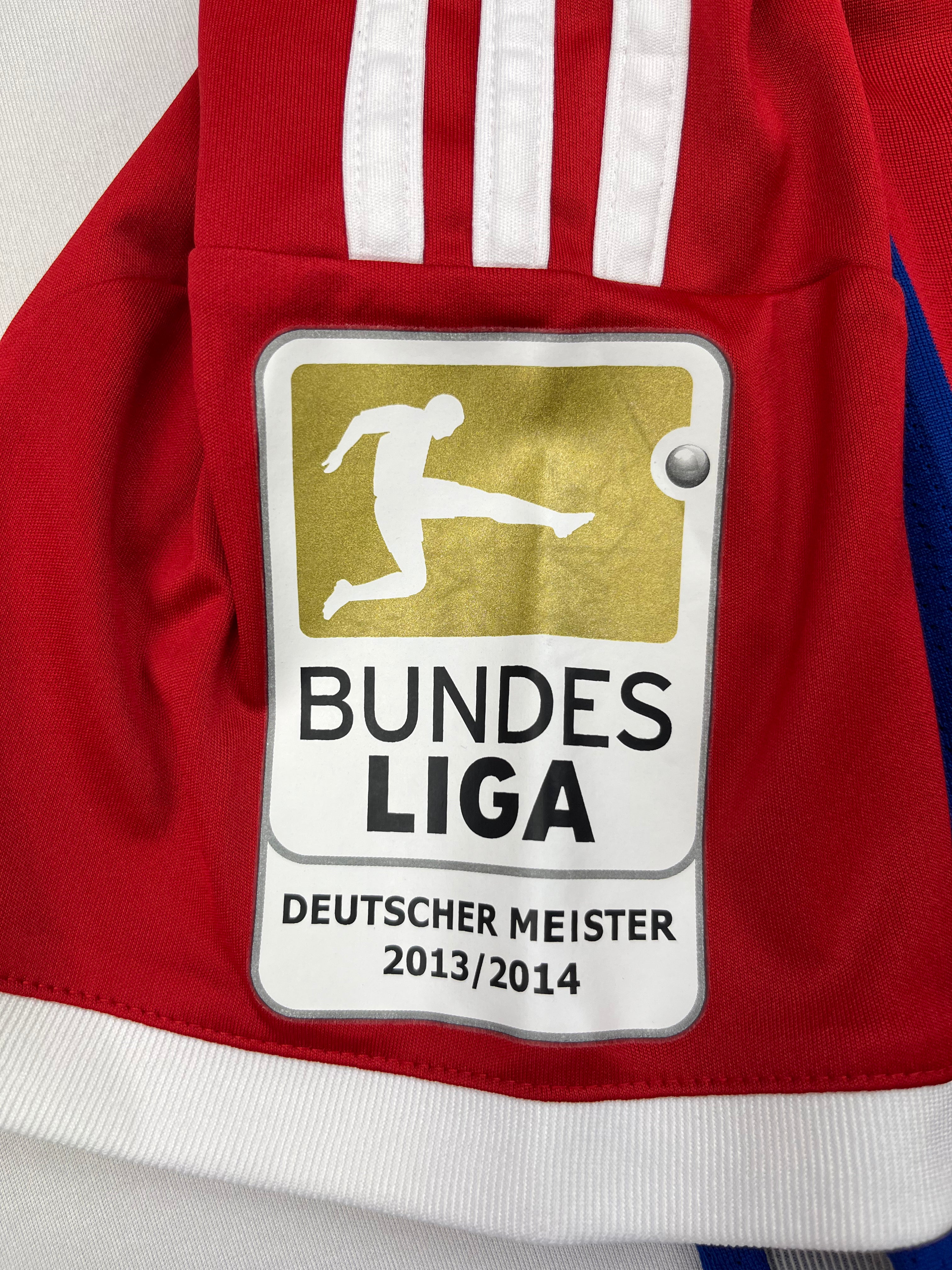 2014/15 Bayern Munich Home Shirt Lewandowski #9 (M) 9/10