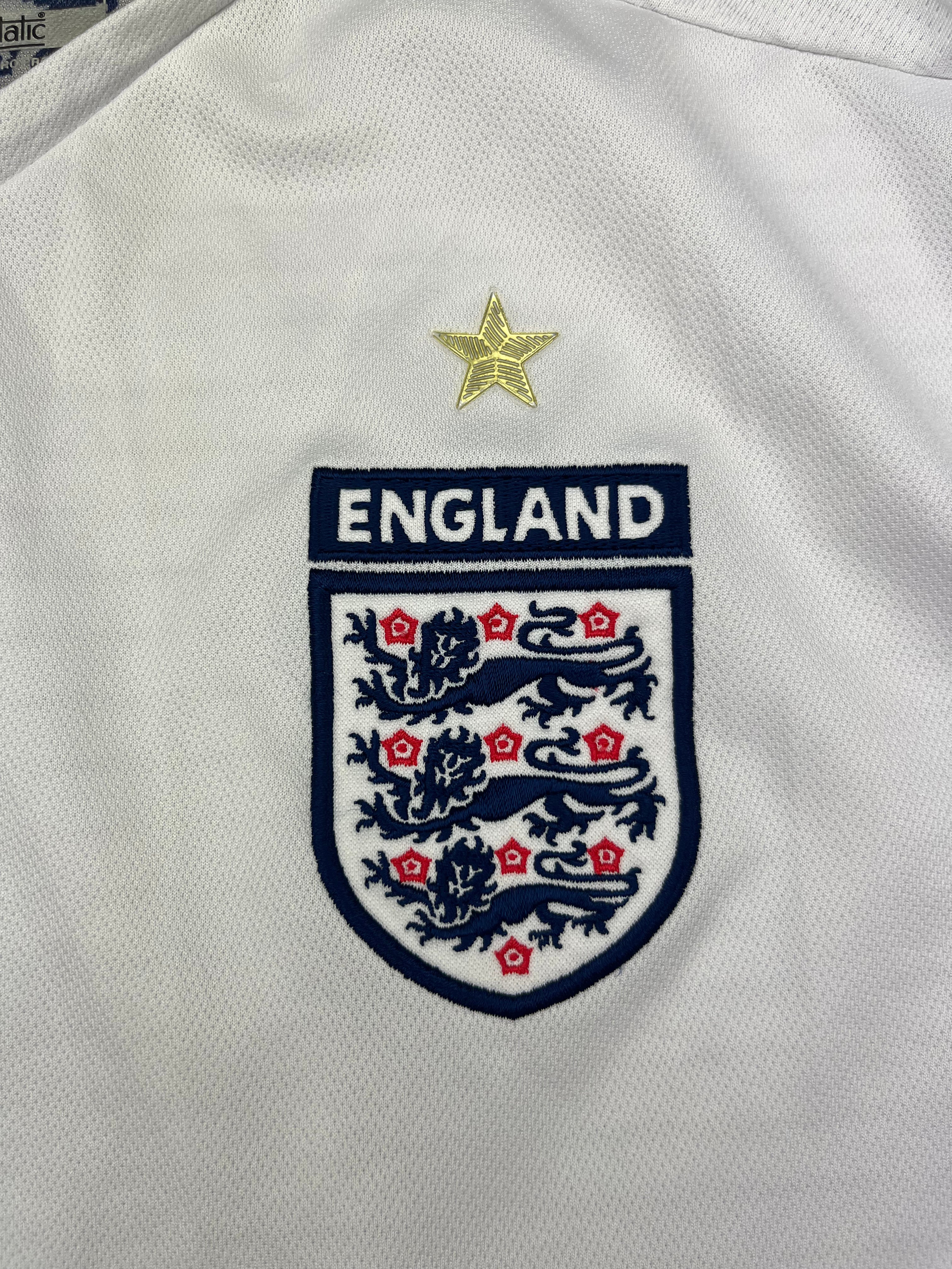 2005/07 England Home Shirt (L) 9/10