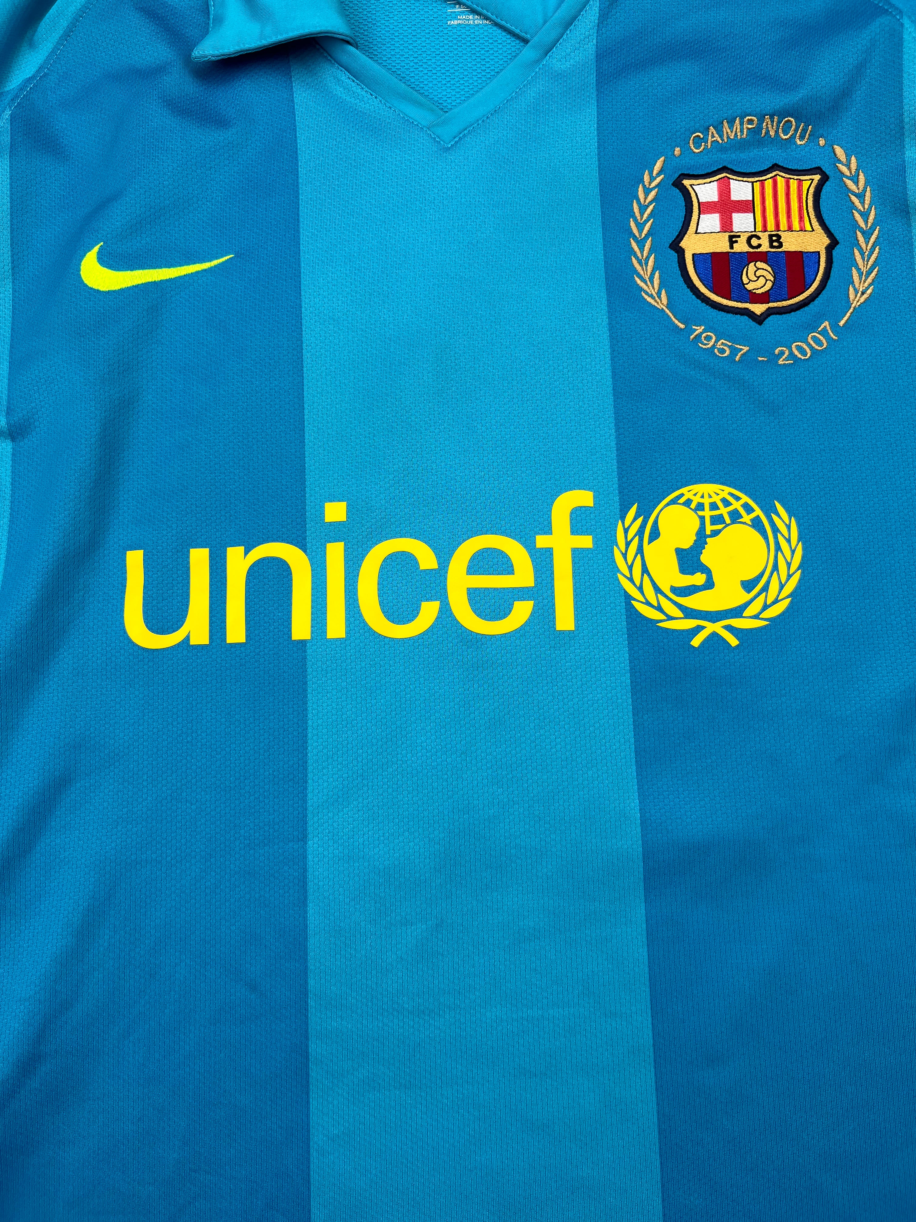 2007/08 Barcelona Away Shirt Henry #14 (XL) 7.5/10