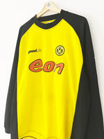 2001/02 Borussia Dortmund Home L/S Shirt (XXL) 9/10