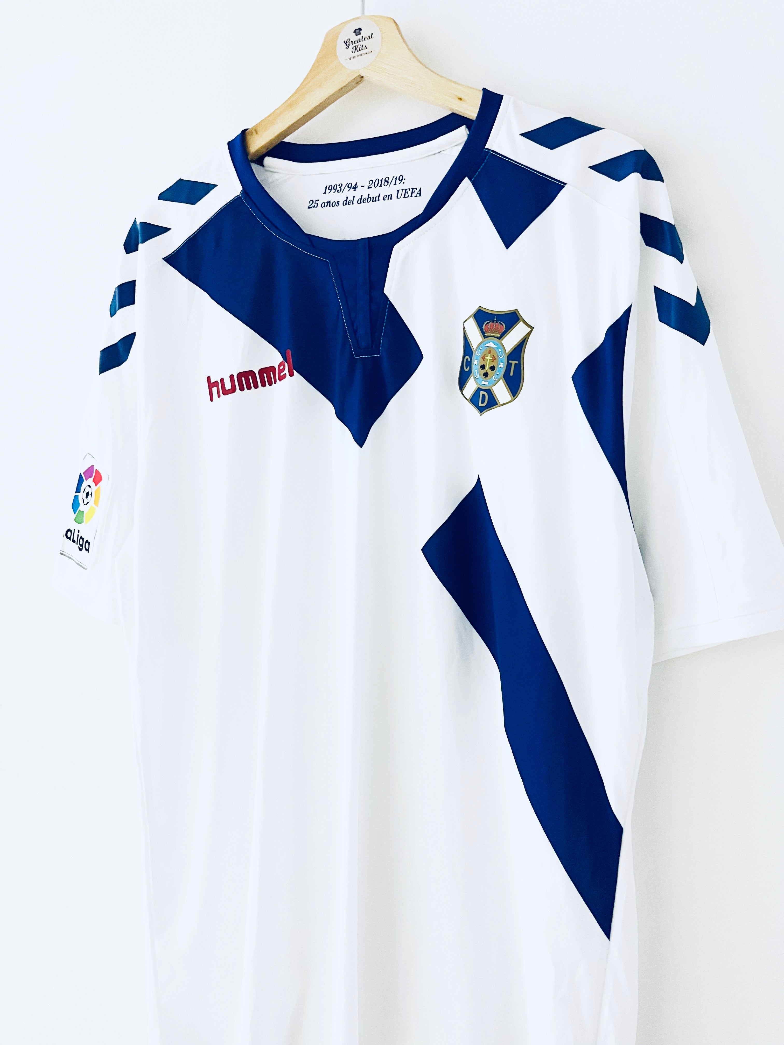 2018/19 Tenerife Home Shirt (XXL) 9/10