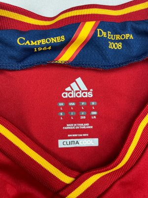 2011/12 Spain Home Shirt (L) 9/10