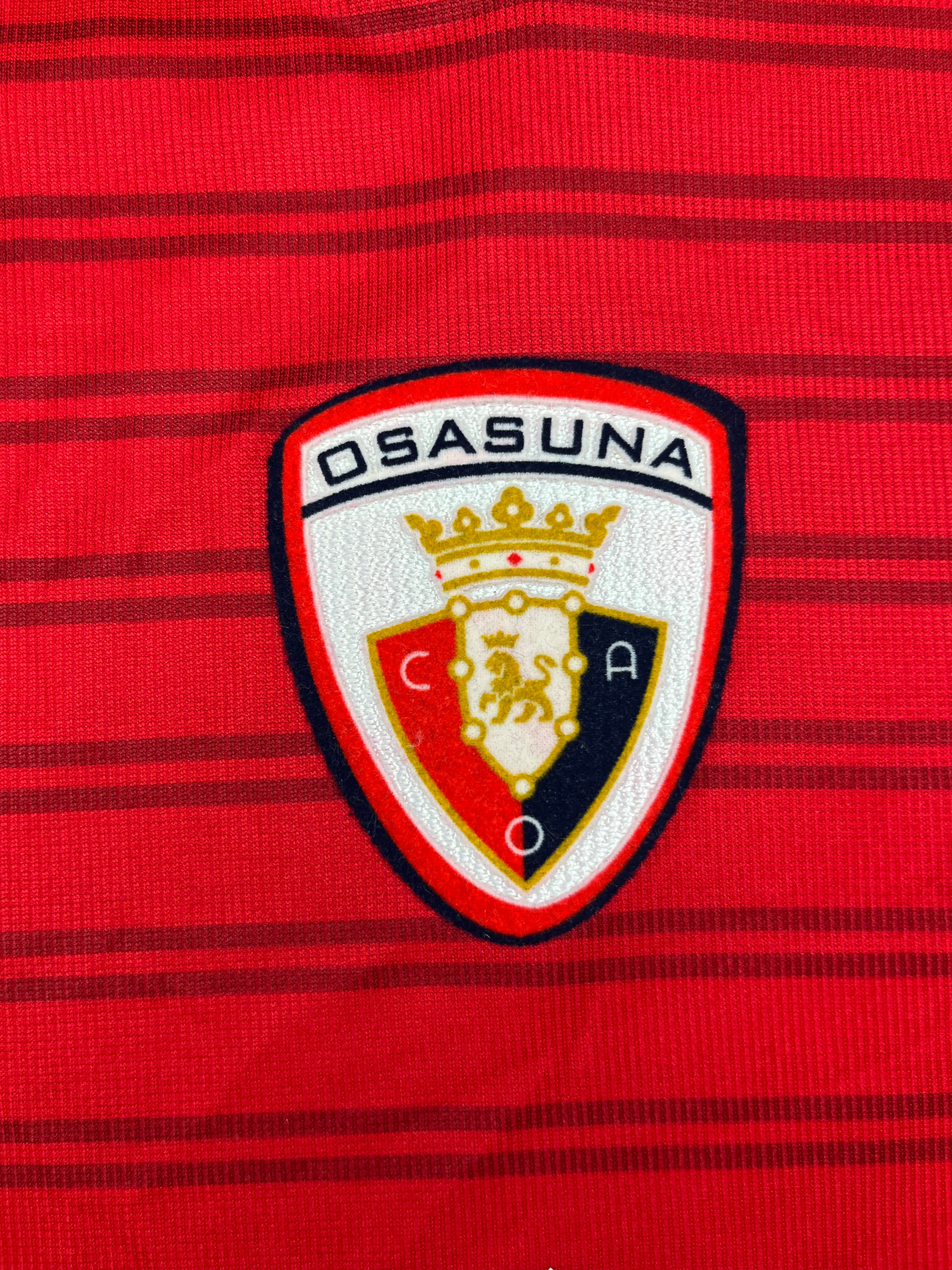 2007/08 Osasuna Home Shirt (XL) 9/10
