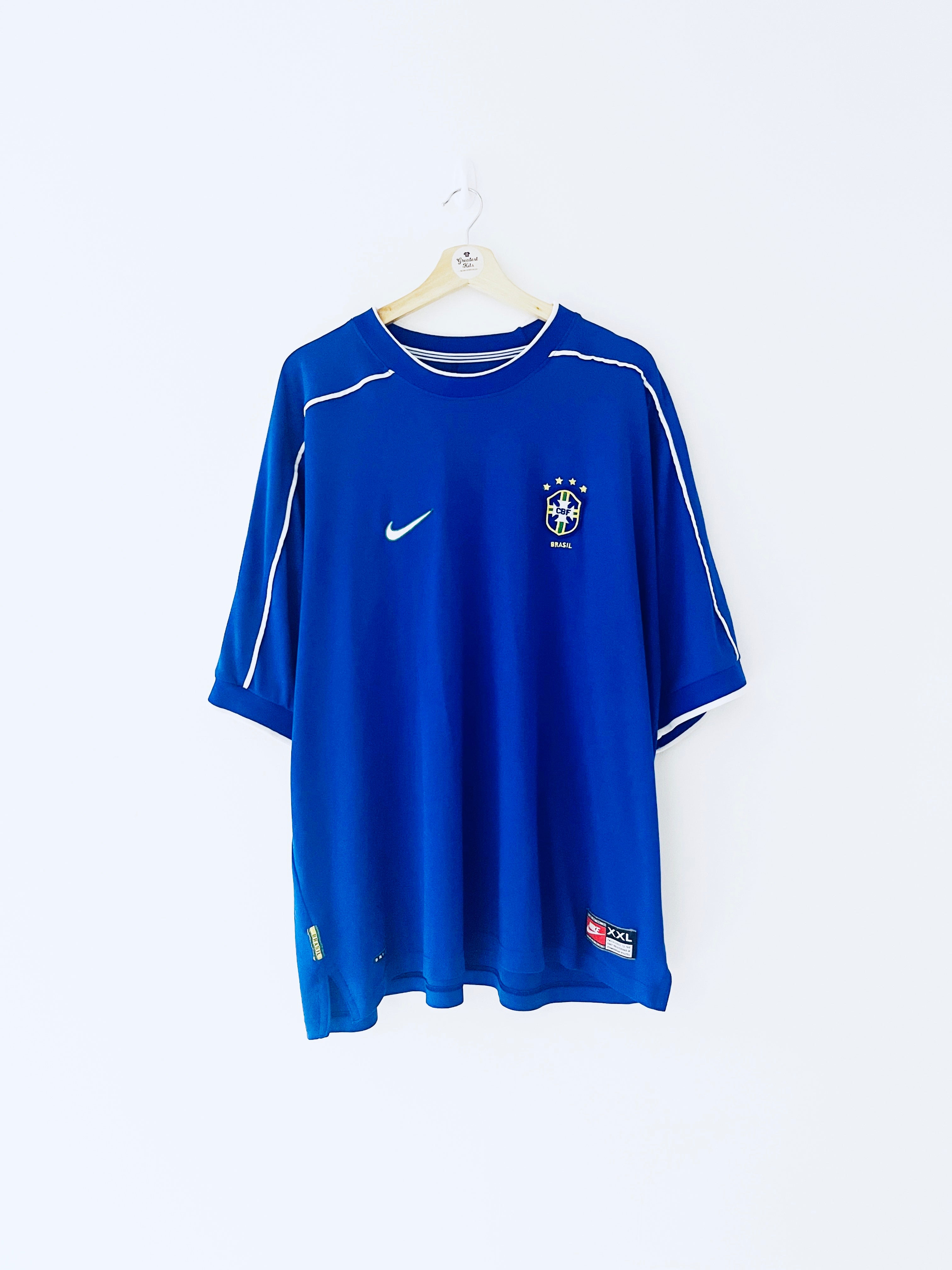 1998/00 Brazil Away Shirt (XXL) 9/10