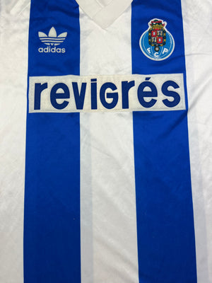 1990/92 Porto Home Shirt (M) 9/10