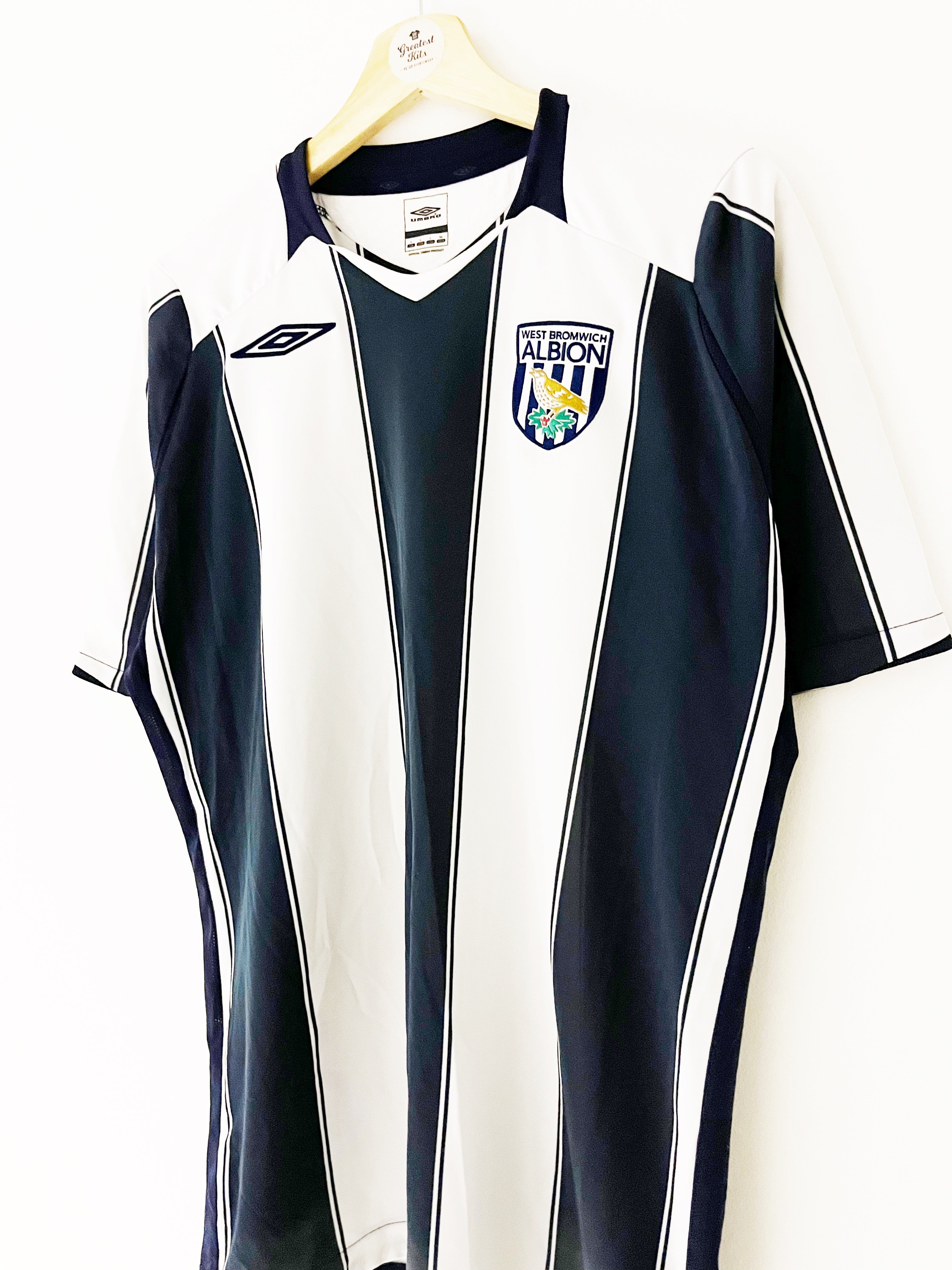 2008/09 West Bromwich Albion Home Shirt (L) 8/10