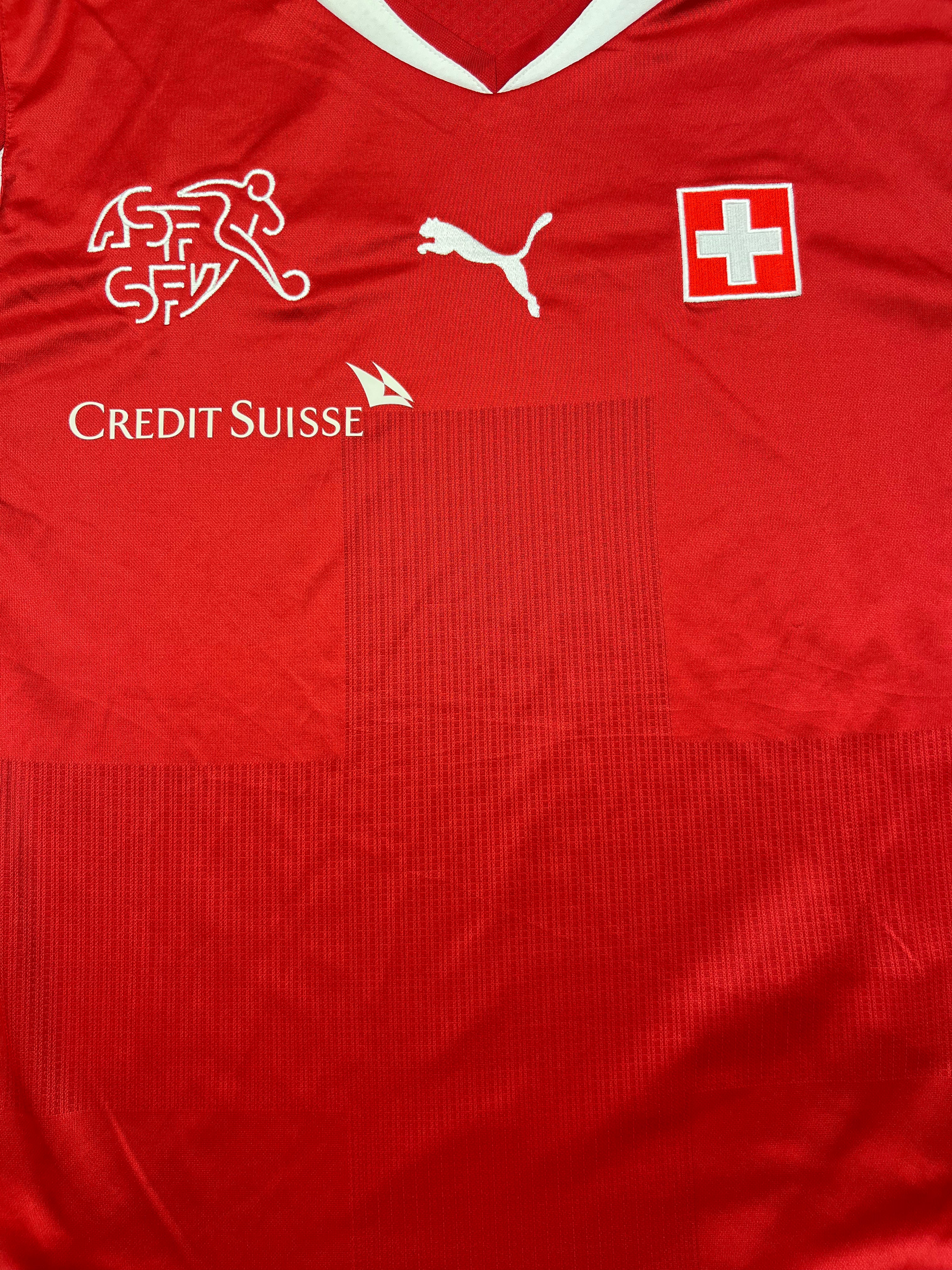 2010/12 Switzerland Home Shirt (L) 9/10