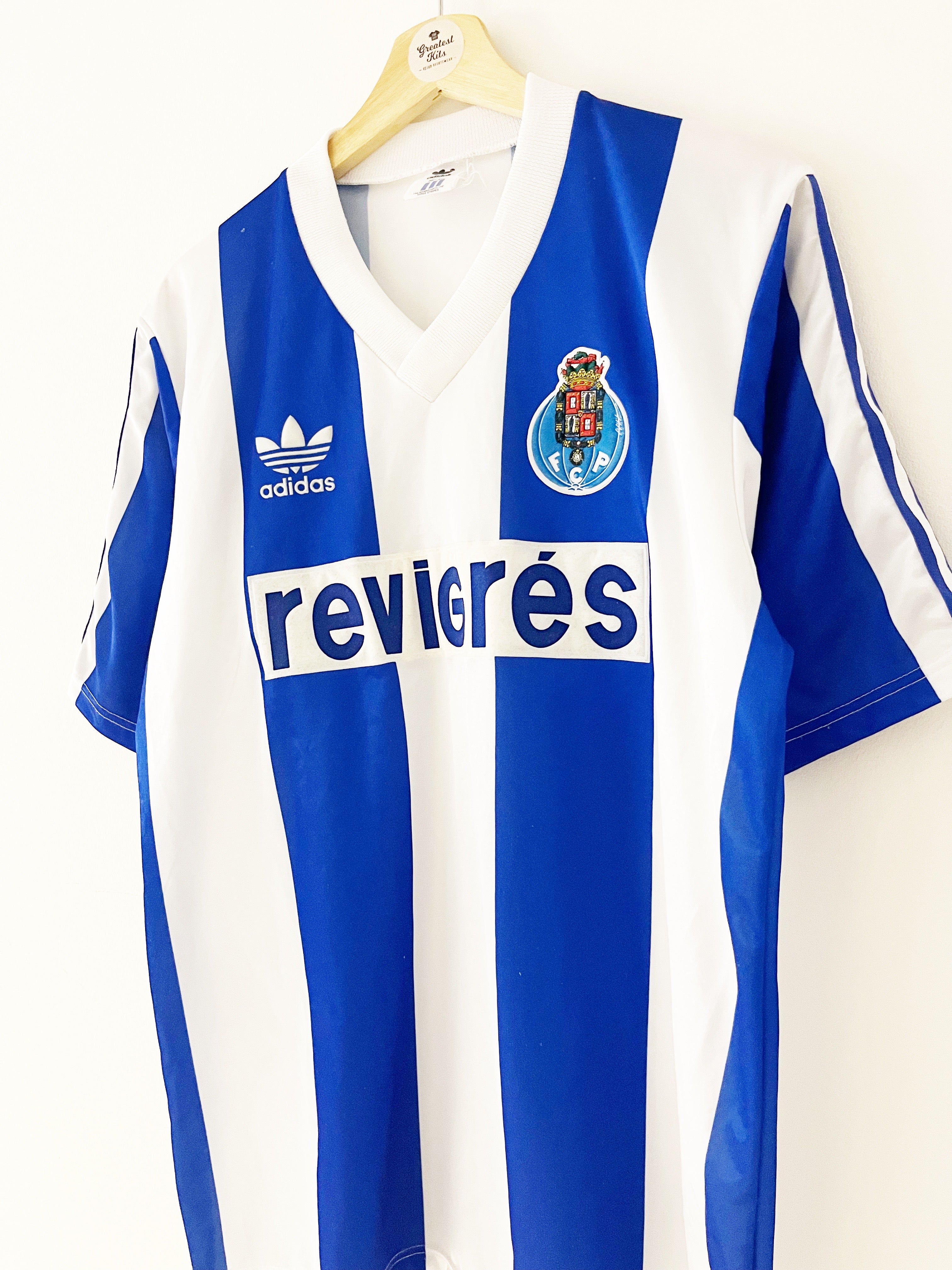1990/92 Porto Home Shirt (M) 9/10