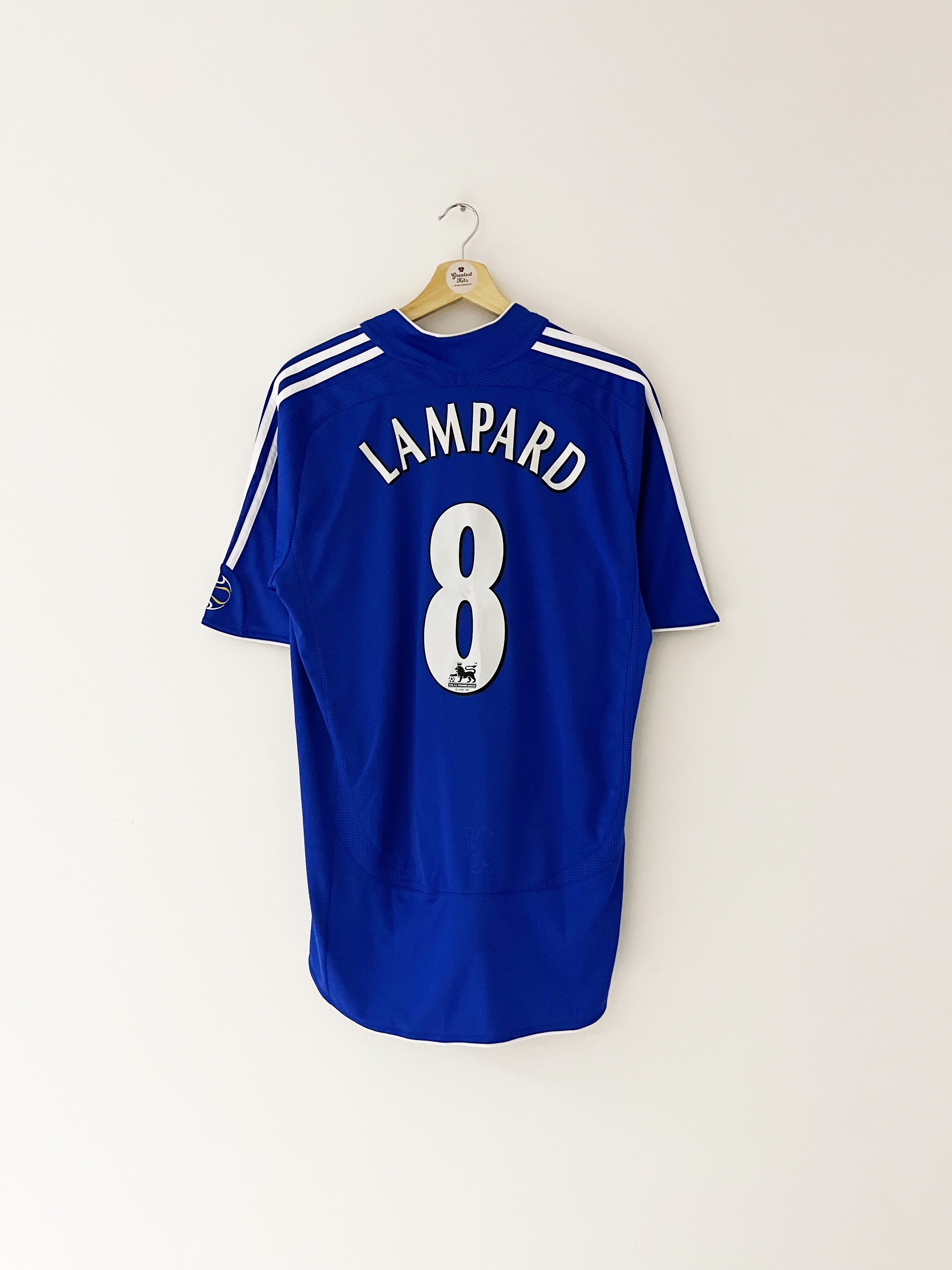 2006/08 Chelsea Home Shirt Lampard #8 (M) 9/10