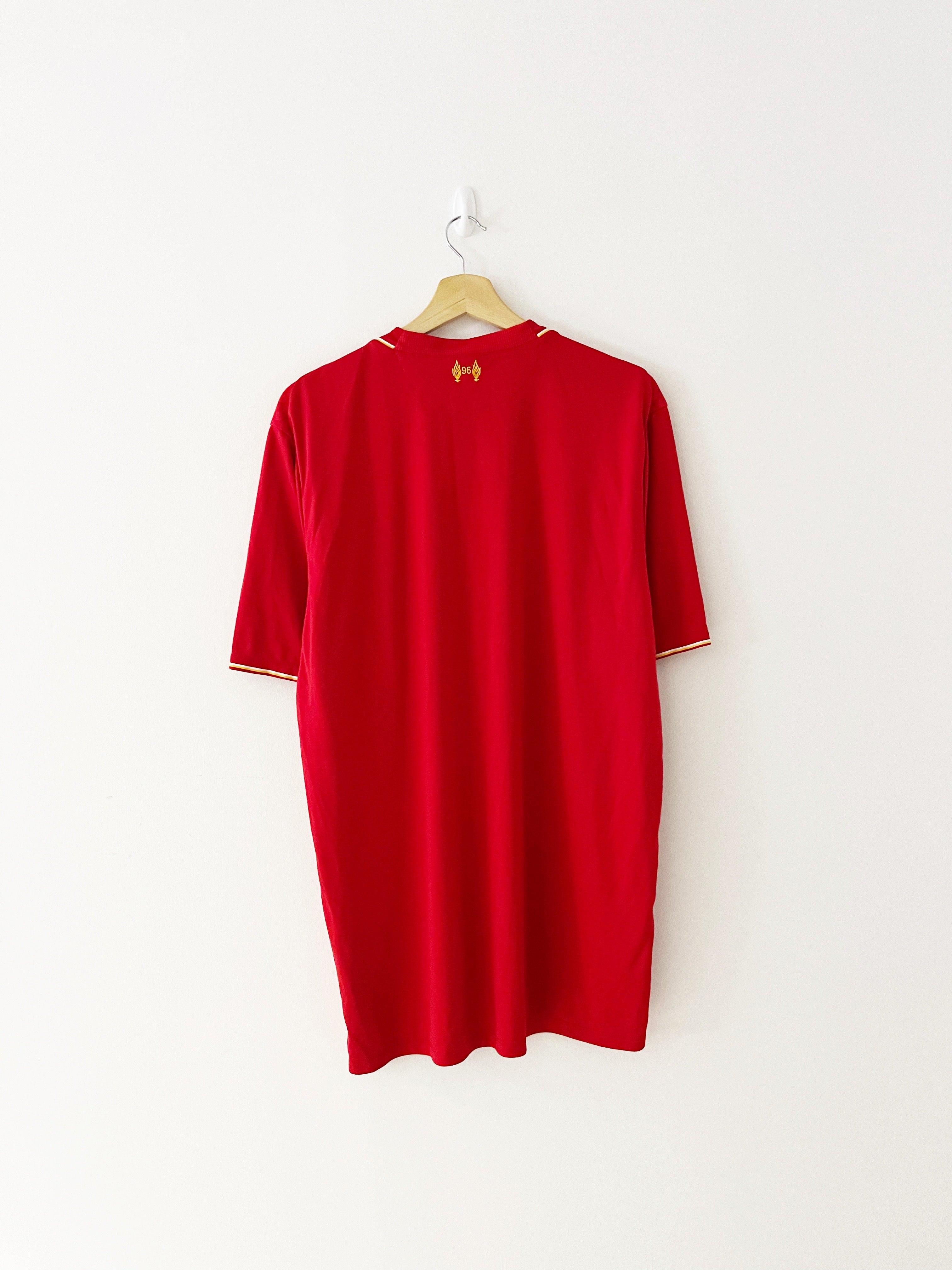 2015/16 Liverpool Home Shirt (XL) 9/10