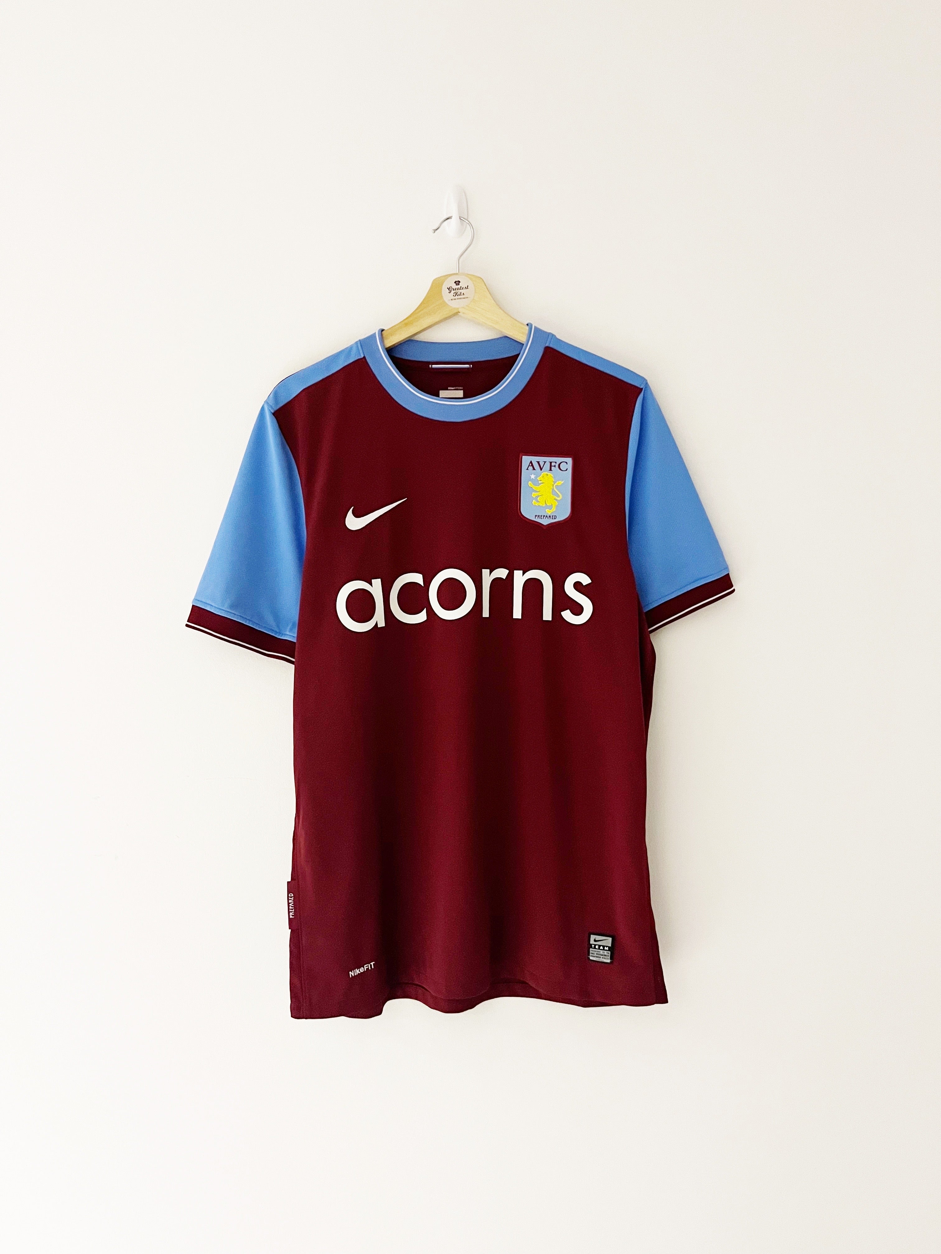 2009/10 Aston Villa Home Shirt (M) 9/10