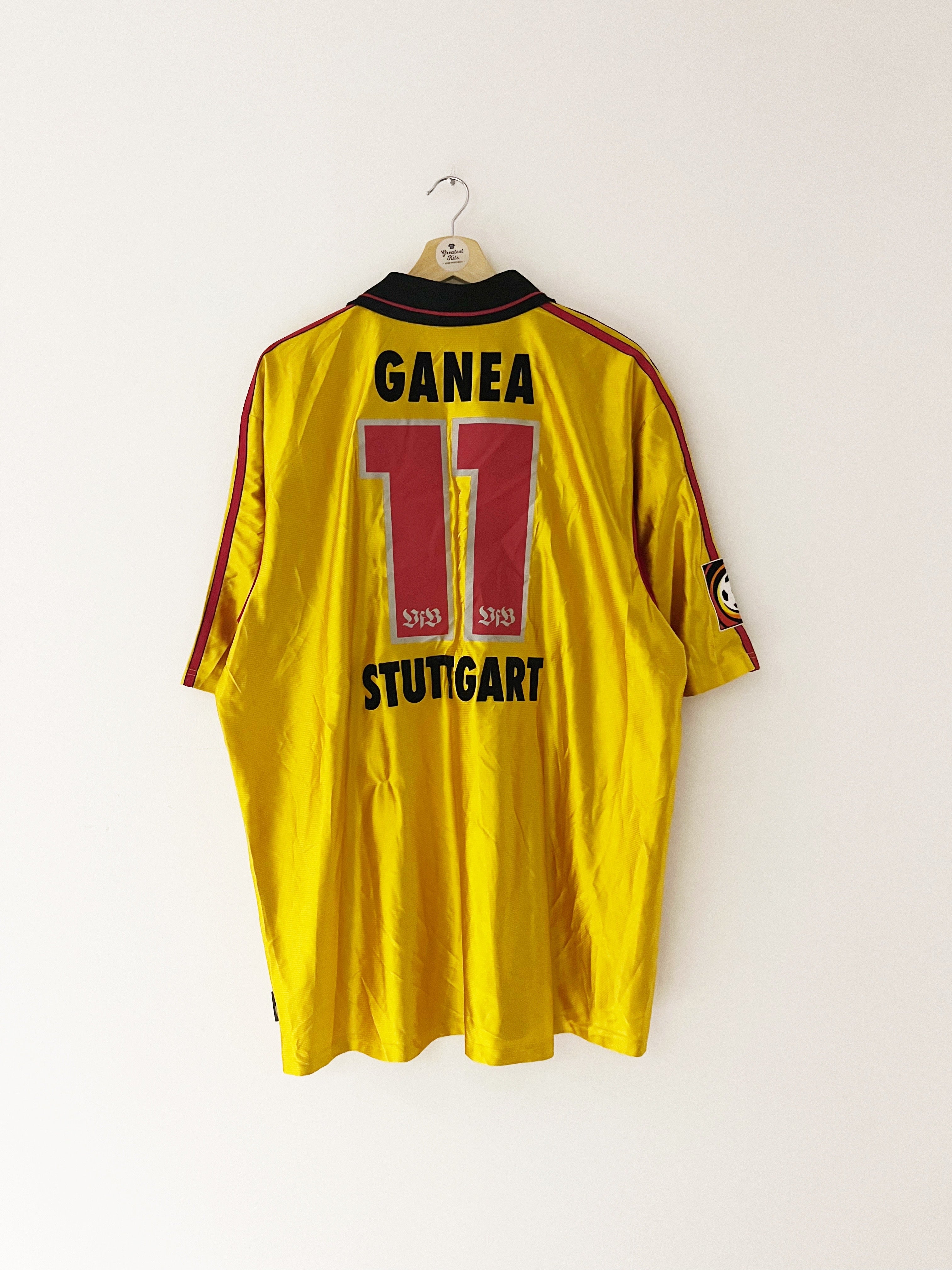 2000/01 Stuttgart Away Shirt Ganea #11 (XL) 9/10