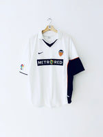 2001/02 Valencia Home Shirt (XL) 8.5/10