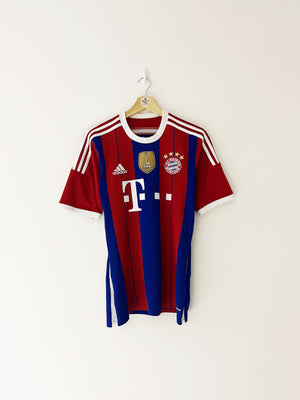 2014/15 Bayern Munich Home Shirt Muller #25 (S) 9/10