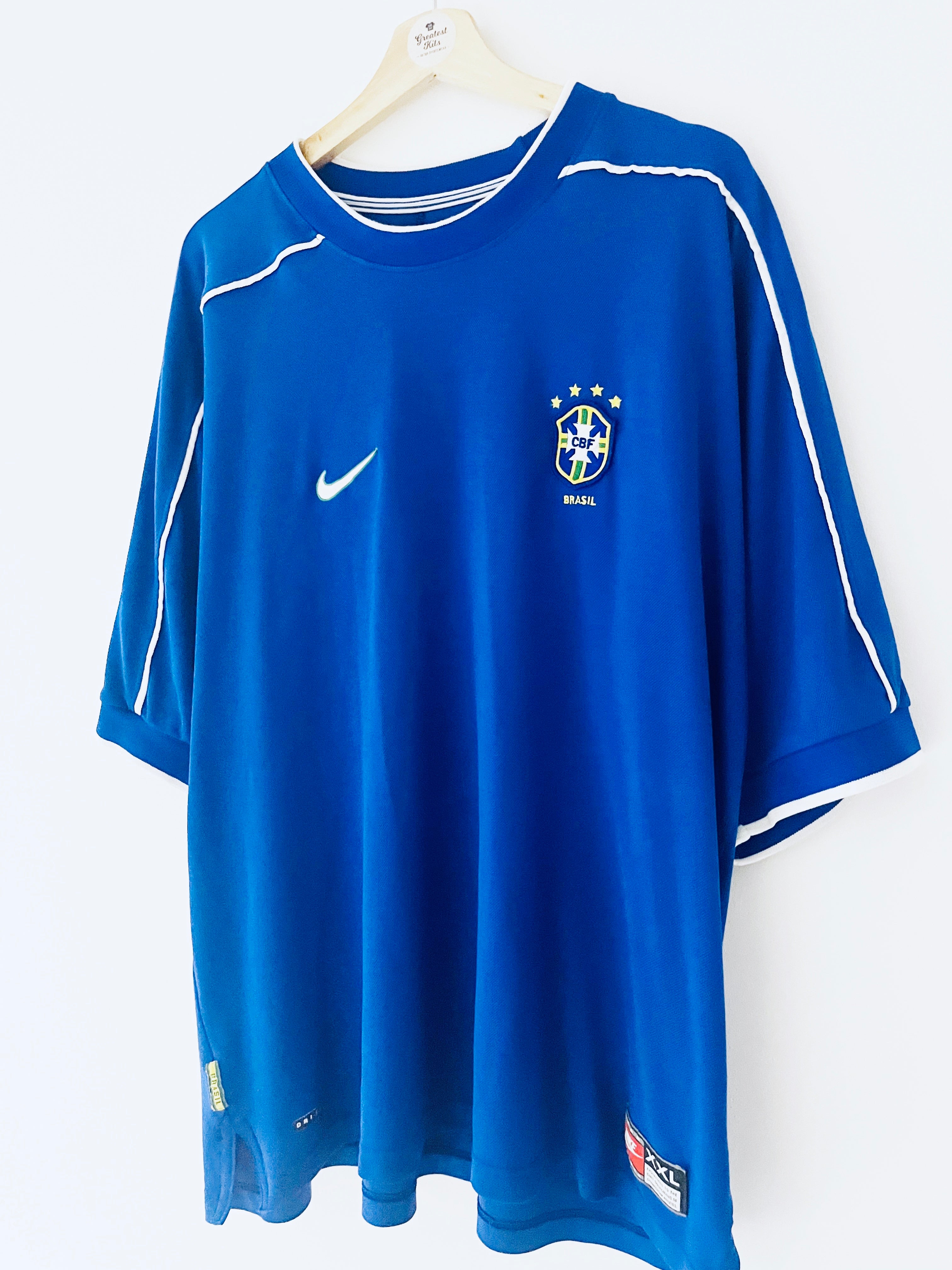 1998/00 Brazil Away Shirt (XXL) 9/10