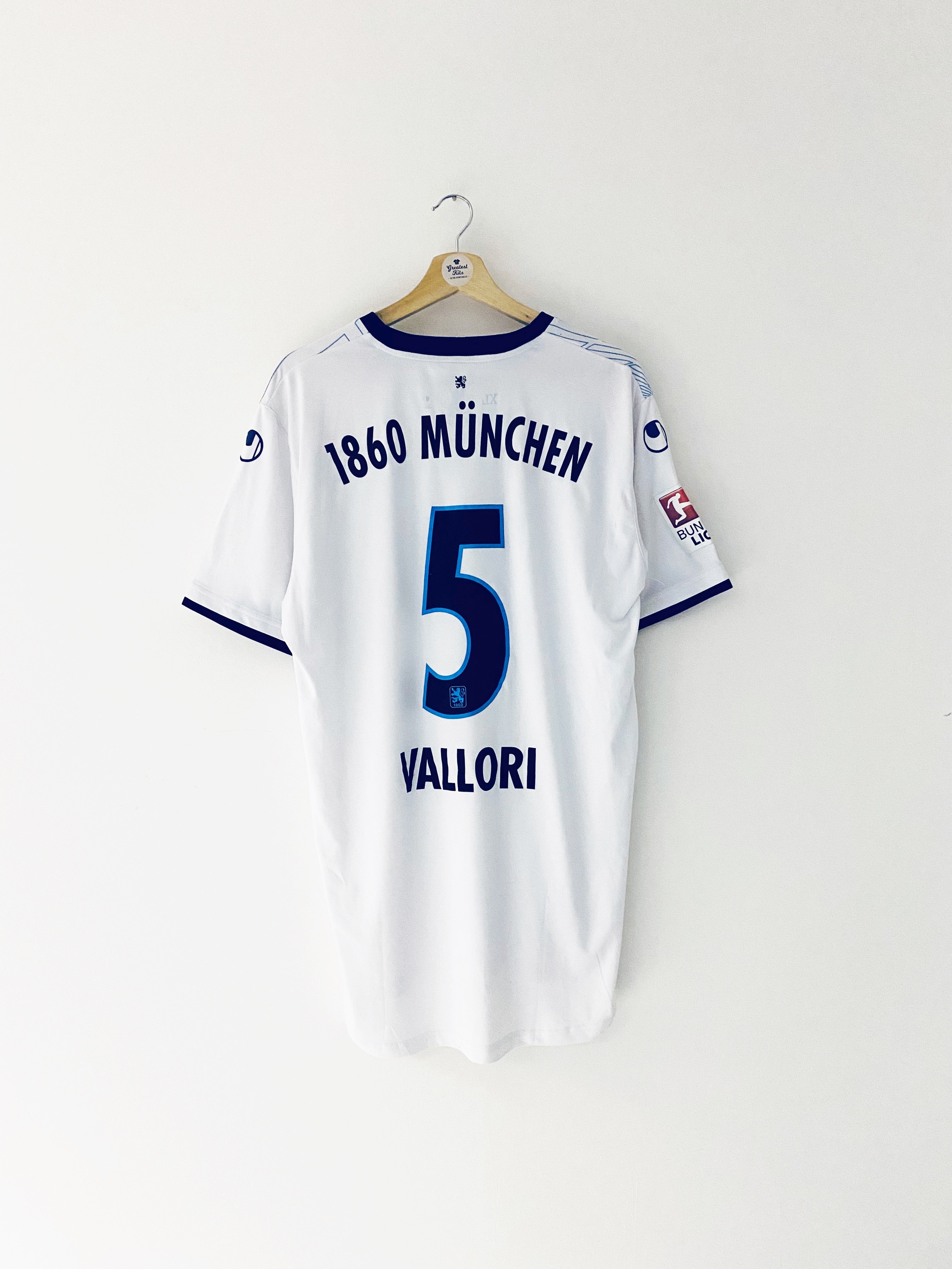 2014/15 1860 Munich Away Shirt Vallori #5 (XL) 8.5/10