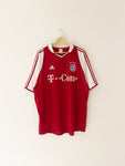 2004/05 Bayern Munich Home Shirt (XL) 9/10