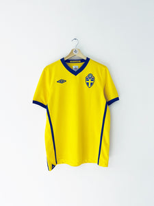 2010/12 Sweden Home Shirt (M) 9/10