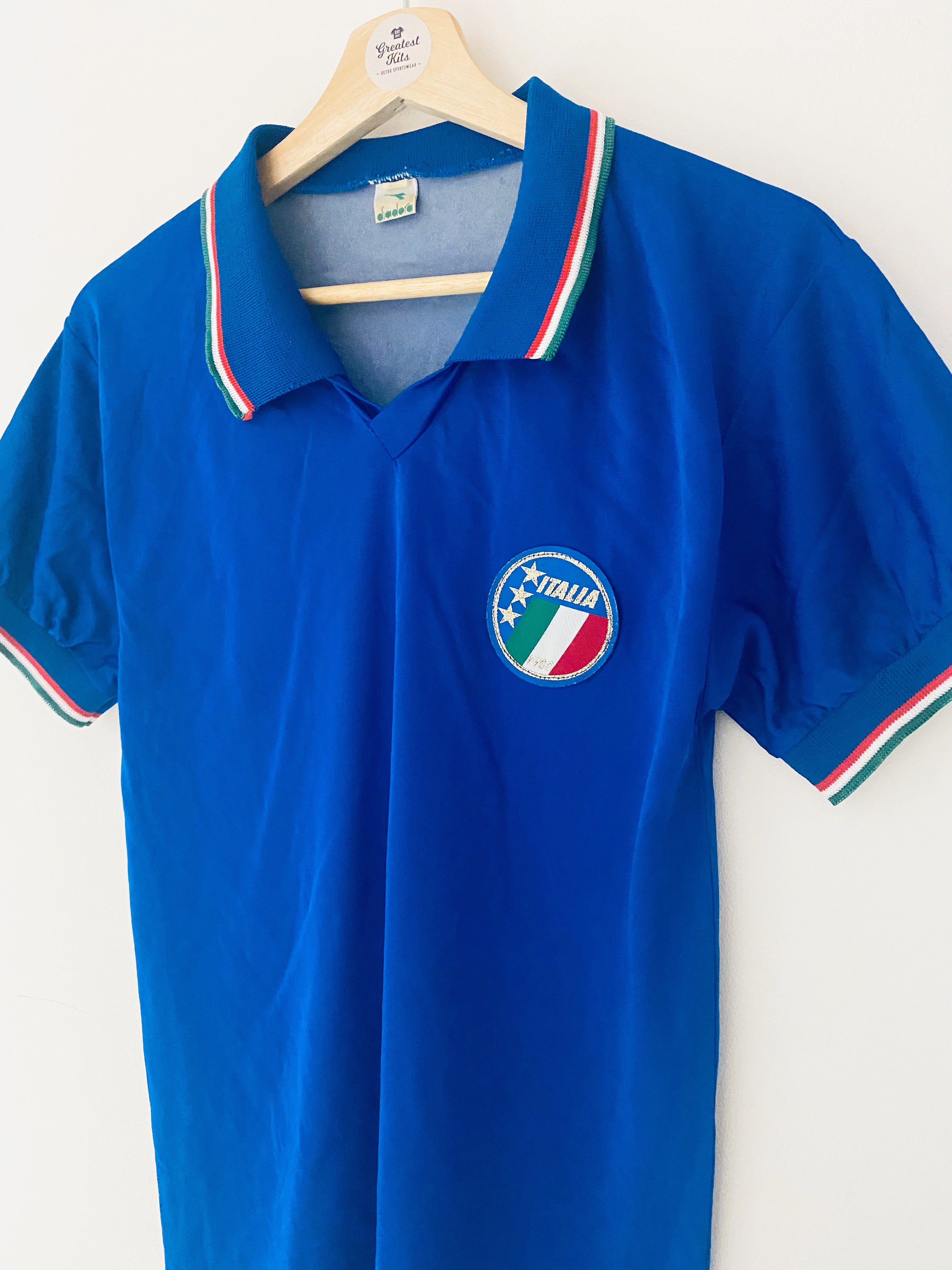 1986/90 Italy Home Shirt (L) 9/10