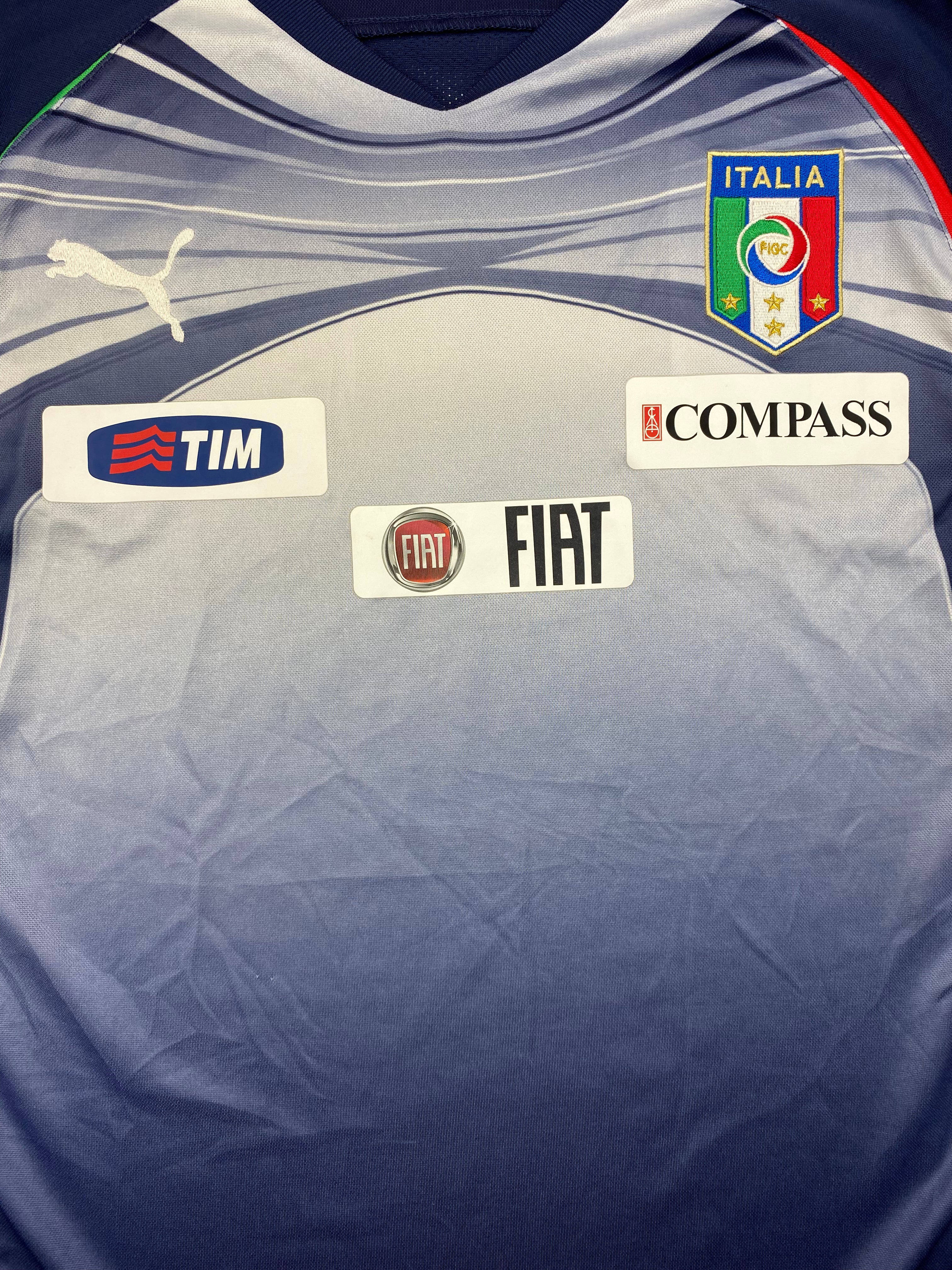 2010/11 Italy Training L/S Shirt (L) 9/10