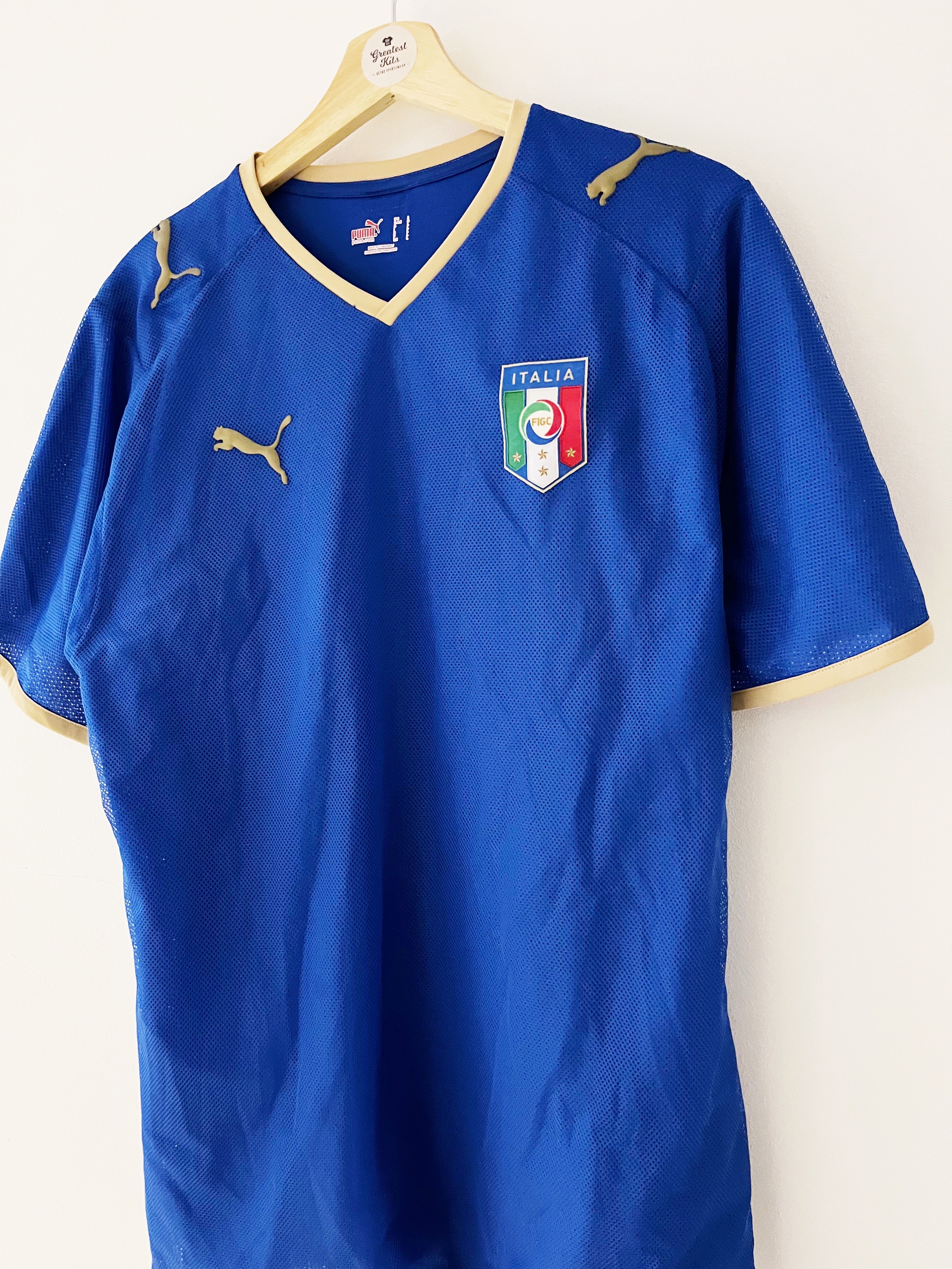 2007/08 Italy Home Shirt (L) 9/10