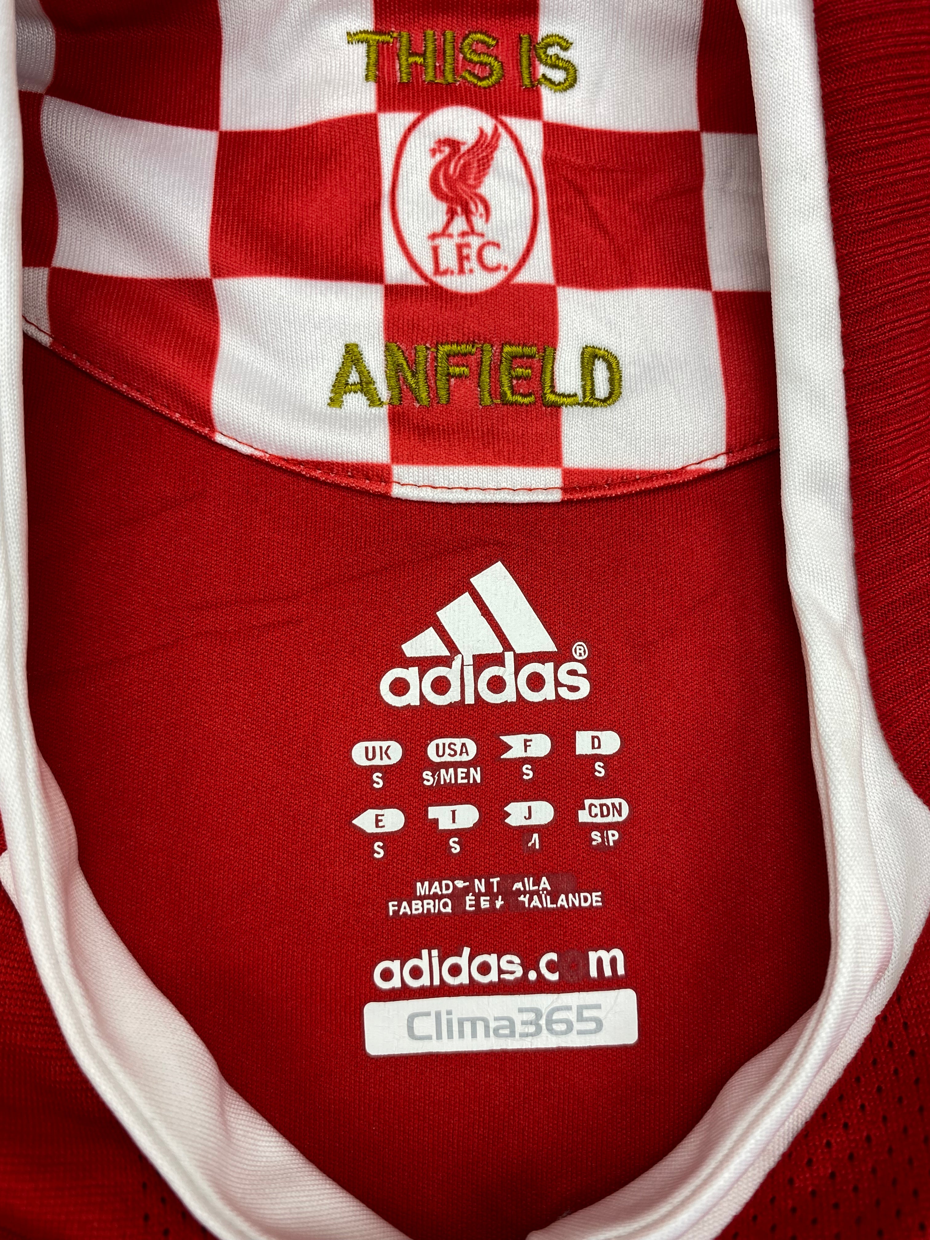 2008/10 Liverpool Home Shirt (S) 9/10