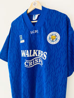 1992/94 Leicester Home Shirt (XL) 8/10