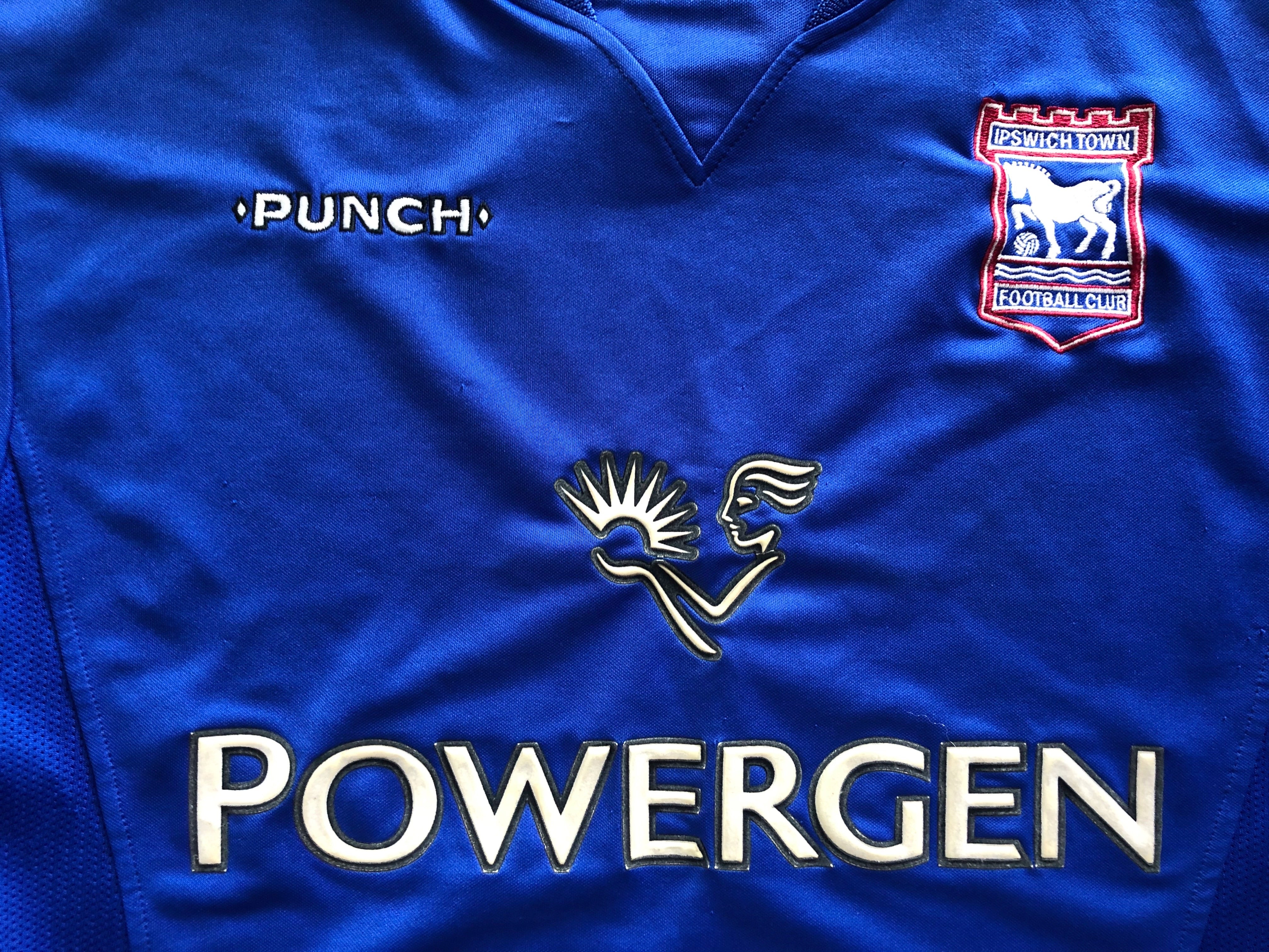 2003/05 Ipswich Town Home Shirt (S) 8.5/10