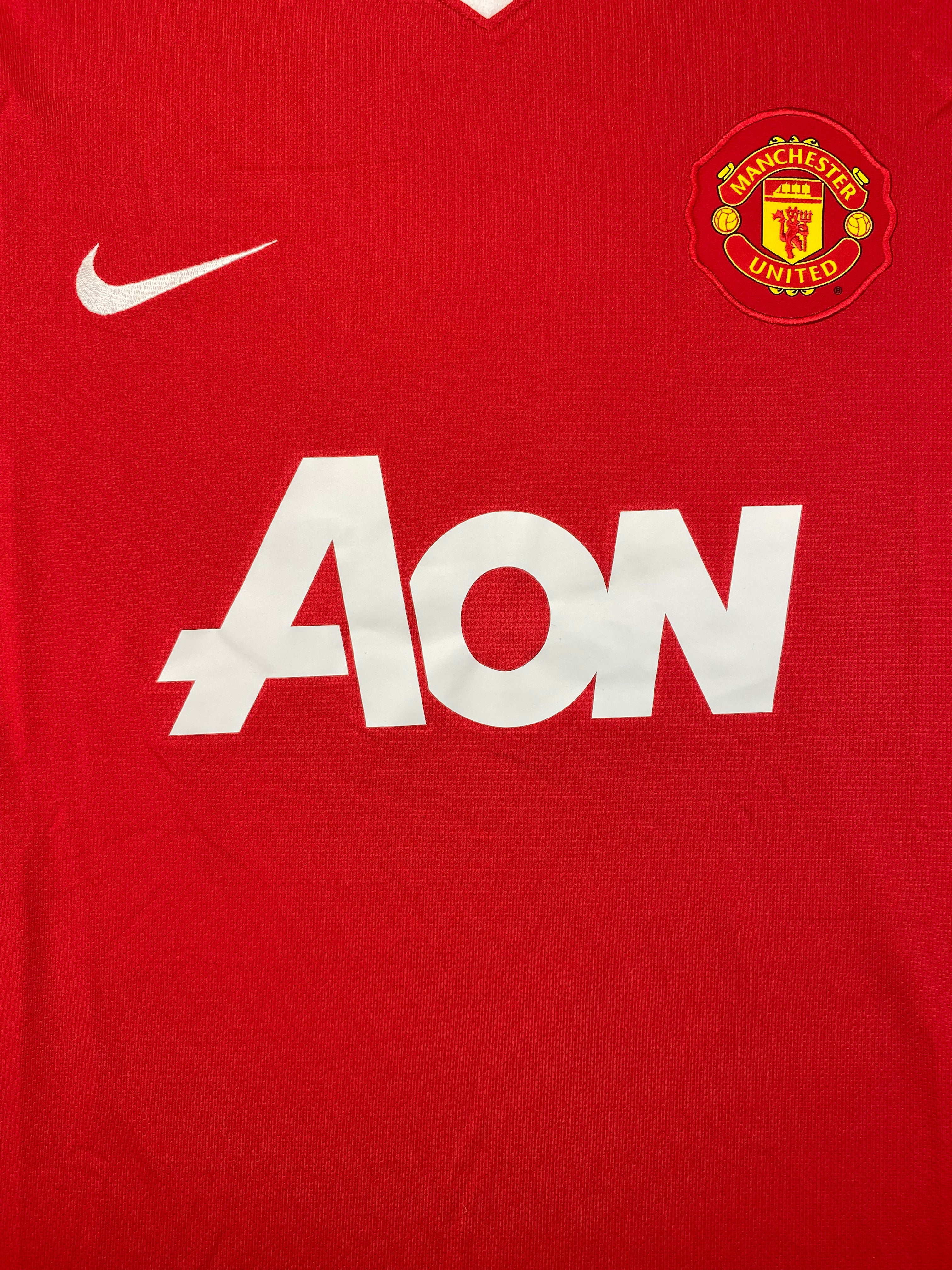 2010/11 Manchester United Home Shirt (XL) 9.5/10