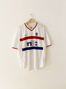 2000/01 Rangers Away Shirt #6 (XL) 7.5/10