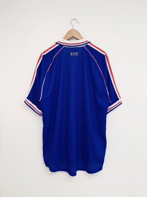 1998/00 France Home Shirt (XL) 9.5/10
