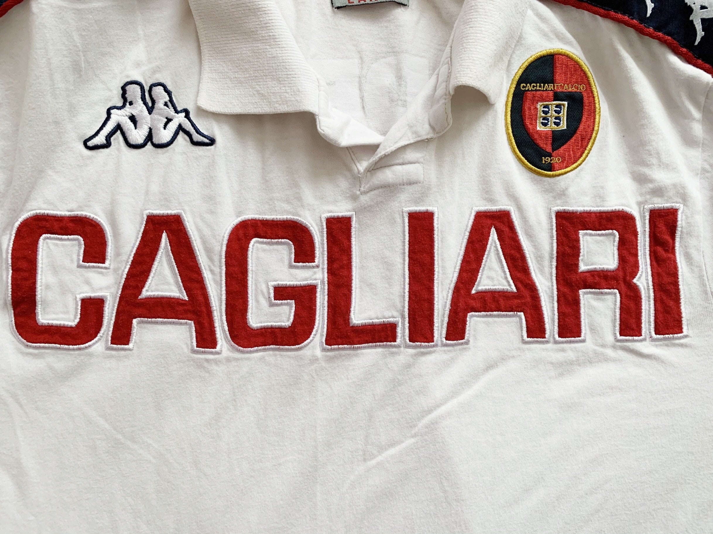 2013/14 Cagliari *Player Issue* Training L/S Shirt (L) 9/10