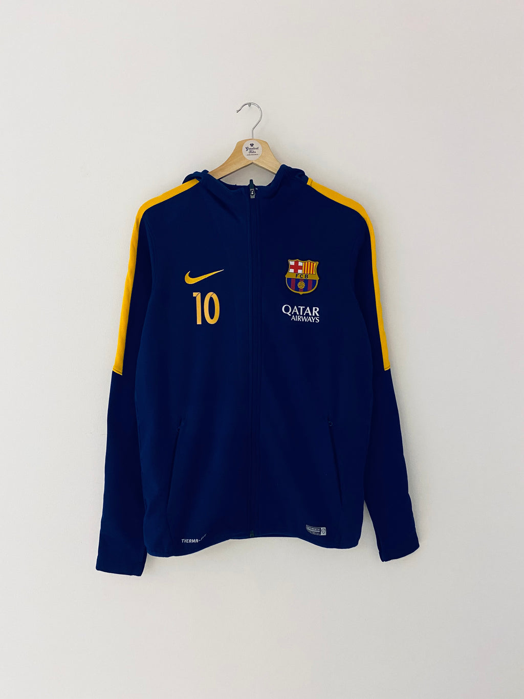 2015/16 Barcelona Training Jacket #10 (M) 9.5/10