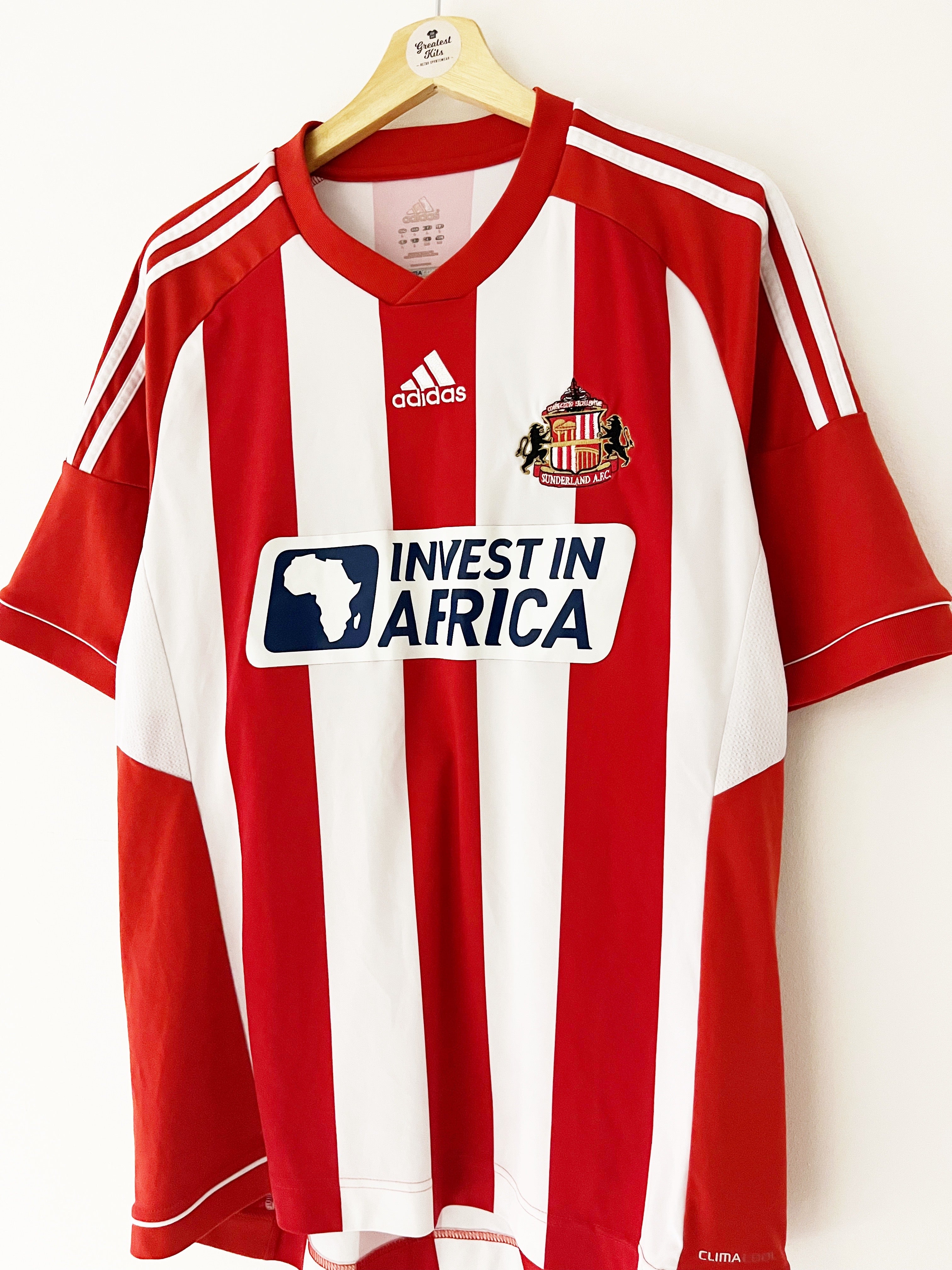 2012/13 Sunderland Home Shirt (L) 9/10