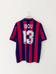 1997/98 Maillot domicile AC Milan Ibou #13 (M) 7.5/10