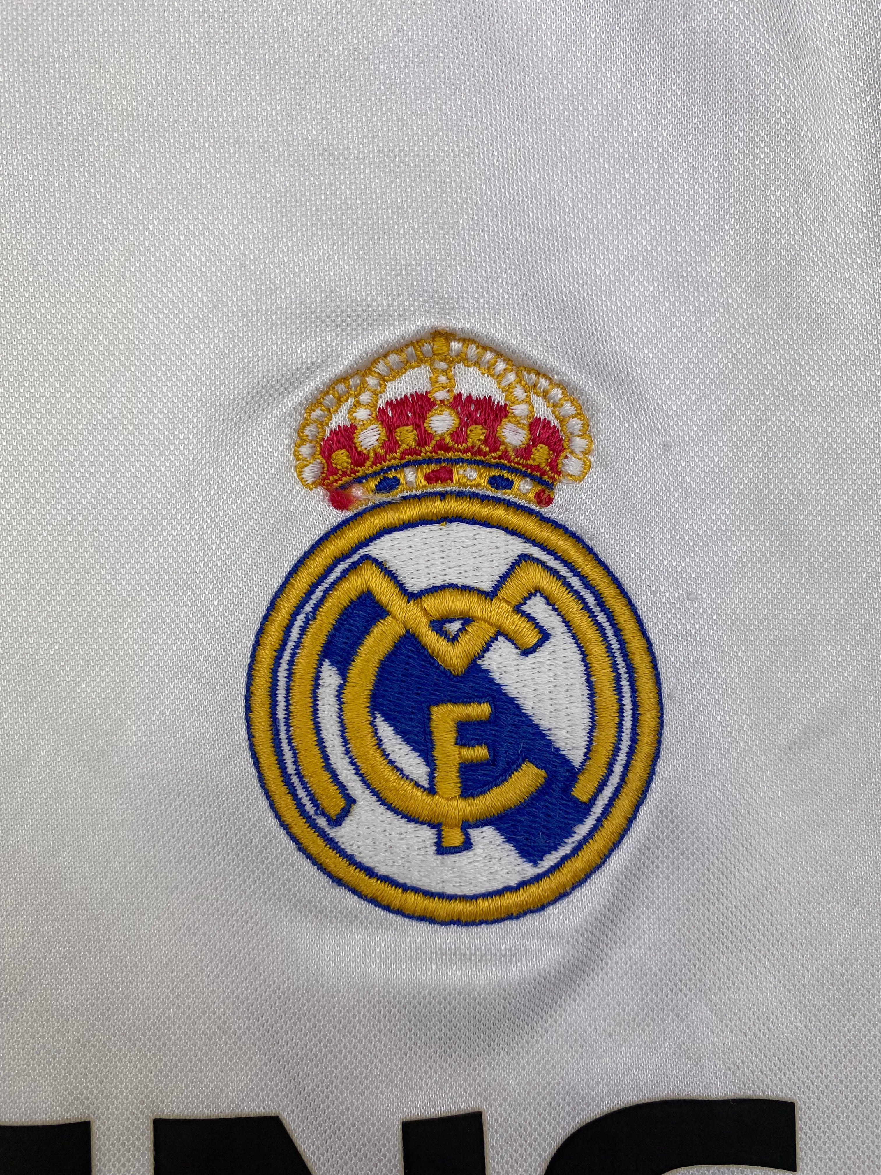 2004/05 Real Madrid Home Shirt (S) 8/10