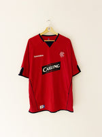 2004/05 Tercera camiseta de los Rangers (XL) 9/10