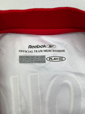2007/08 Liverpool Away Shirt Crouch #15 (XL) 9/10