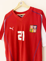 2003/04 Czech Republic Home Shirt Ujfalusi #21 (XL) 8/10