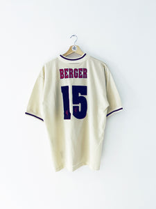 1996/97 Liverpool Away Shirt Berger #15 (M) 9/10