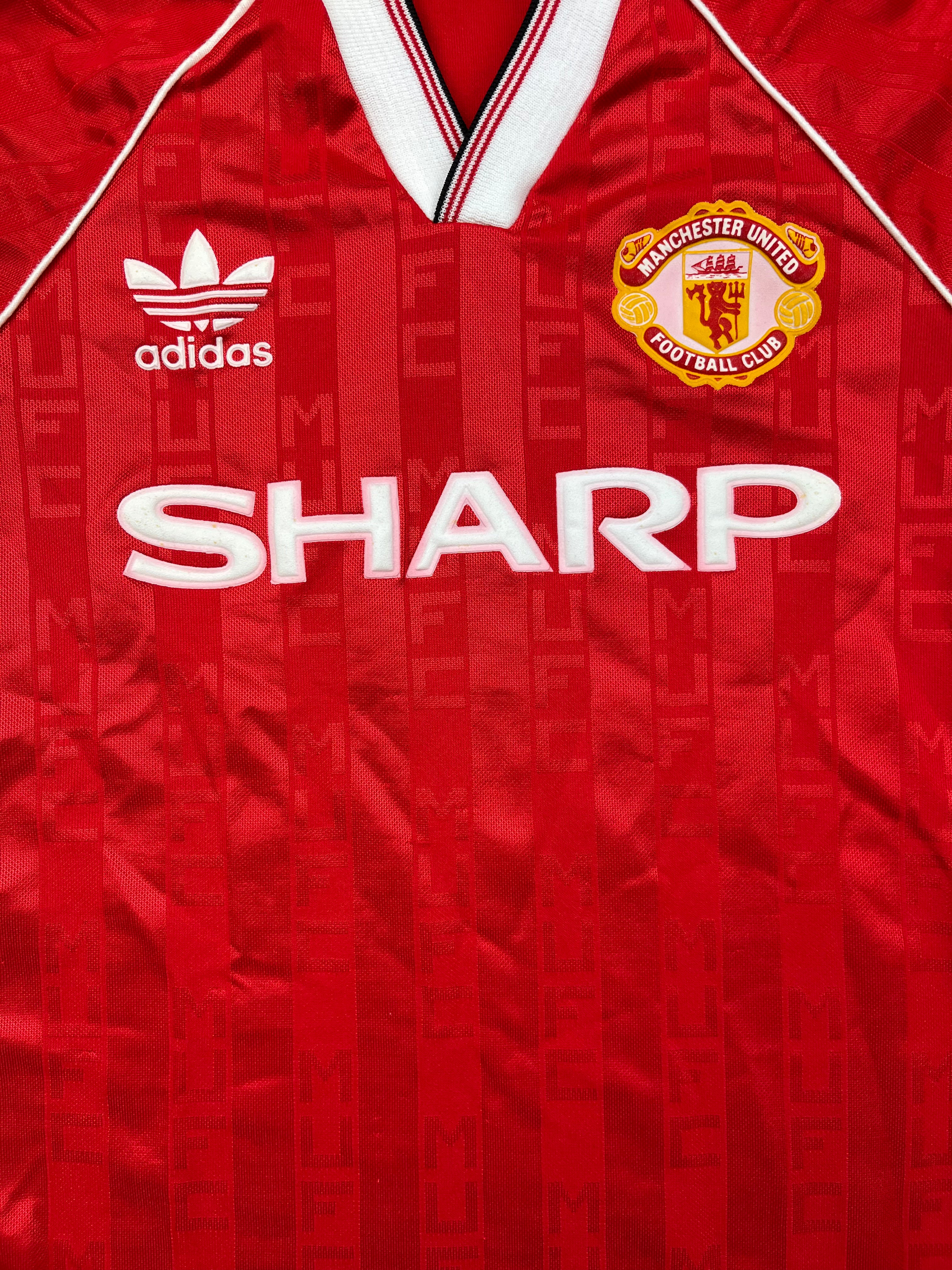 1988/90 Manchester United Home Shirt (Y) 8.5/10