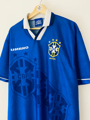1994/97 Brazil Away Shirt (XL) 9.5/10