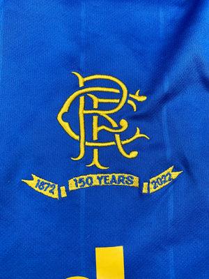 2021/22 Rangers Home ‘150 Years’ Shirt (XL) 8.5/10